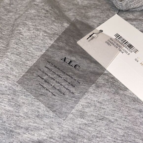 A.L.C. X Soulcycle Warrior Gray Racerback Tank S - Picture 5 of 13